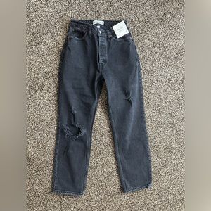 Abercrombie & Fitch Curve Love The Dad High Rise Jeans